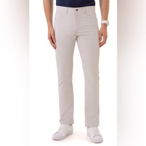 US Polo Straight Leg Pants 5 Pocket Stretch Light Gray Men’s Size 40W x 32L